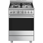 תנור משולב כיריים מבית SMEG סמאג דגם SSA60M