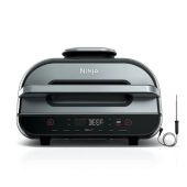 גריל ביתי חכם ענק מבית NINJA נינג'ה דגם AG553 NINJA SMART GRILL XL  יבואן רישמי