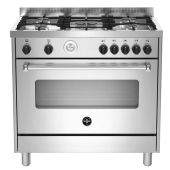 תנור משולב 90 ס"מ מבית BERTAZZONI ברטזוני דגם AMS95C61LBNXE סדרת MASTER