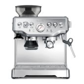 מכונת קפה עם מטחנה ומקציף מבית BREVILLE ברוויל דגם BARISTA EXPRES BES875BSS 