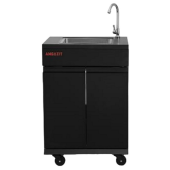 יחידת כיור לגריל גז מבית AMGAZIT אמגזית דגם BLACK TORCH 34081