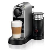 מכונת קפה סיטיז אנד מילק CITIZ&MILK בצבע כסוף מבית NESPRESSO נספרסו דגם C123