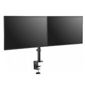 זרוע מתכווננת לשני מסכי מחשב עד 32" EAZO איזו דגם C2B