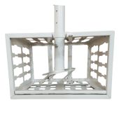 כלוב למקרן עם מתקן תלייה לתקרה לבן EAZO איזו דגם CAGE