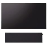 CANVAS SOLO FABRIC רמקול פרימיום שטוח לקיר לטלוויזיה 