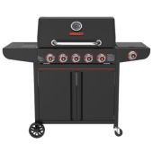 גריל גז 5 מבערים כולל כירת צד AMGAZIT אמגזית דגם CARBON 34066 