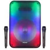 בידורית ניידת 2000W עם שני מיקרופונים מבית DOME דום דגם CLUB112