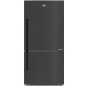 מקרר מקפיא תחתון 59.5 ס"מ BEKO בקו דגם RCNE365XBR