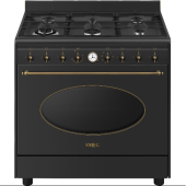 תנור משולב כיריים מבית SMEG סמאג דגם CO96GMA9