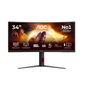 מסך מחשב גיימינג קעור "34 AOC איי או סי דגם CU34G4