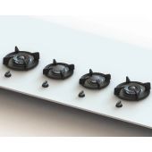 כיריים גז 4 מבערים PITT COOKING פיט קוקינג דגם DANAU