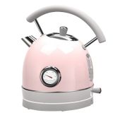 קומקום חשמלי בעיצוב רטרו DAVO דאבו דגם DRK700-PINK מתצוגה