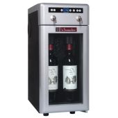 מקרר יין 2 בקבוקים עם סגירת בקבוק מבית LA SOMMELIERE דגם DVV2