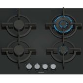 כיריים גז זכוכית 4 מבערים SIEMENS סימנס דגם EP6A6HI10Y