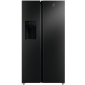 מקרר SBS דלת מול דלת 596 ליטר ELECTROLUX אלקטרולוקס דגם ESE6670A-B