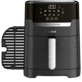 מכשיר AIRFRY משולב גריל חשמלי מבית TEFAL טפאל דגם EY505827