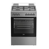 תנור משולב כיריים 60 ס"מ BEKO בקו דגם FSE62123DXDSL