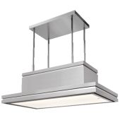קולט אדים אי 130 ס"מ מבית STEEL סטיל דגם GENESI ISOLA GKS130