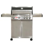 מנגל גז נרוסטה 4 להבות STANLEY GRILLS סטנלי גרילים דגם HABQ-4010S