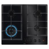 כיריים גז זכוכית 60 ס"מ AEG אאג דגם HKB64341NB