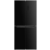 מקרר 4 דלתות 79 ס"מ HAIER האייר דגם HRF4494FB זכוכית שחורה