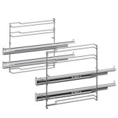 סט מסילות טלסקופיות לתנורי בוש סימנס BOSCH SIEMENS דגם HEZ638200