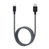 כבל ICONIC CABLE A-C 1M אייקוניק דגם IDI-501 שחור-כסוף