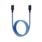 כבל ICONIC CABLE C-C 1M אייקוניק דגם IDI-506 כחול - כסוף