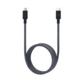 כבל ICONIC CABLE C-L 1M אייקוניק דגם IDI-509 שחור - כסוף