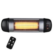 תנור חימום חיצוני מוגן מים עם שלט מבית MATRIX מטריקס דגם NEW SUN IP34-NSUN2500i-R
