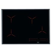 כיריים אינדוקציה 70 ס"מ מבית AEG אאג דגם MAXISENSE PURE BLACK IPE74541FB