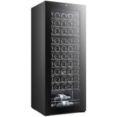 מקרר יינות 55 בקבוקים מדפי נירוסטה מבית LANDERS לנדרס דגם JC160