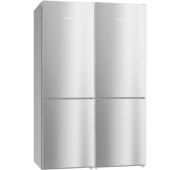מקרר דלת ליד דלת מקפיא תחתון 120 ס"מ MIELE מילה דגם KFN28133-SBS