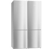 מקרר דלת ליד דלת מקפיא תחתון MIELE מילה דגם KFN29162-SBS