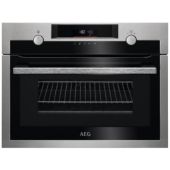 תנור בנוי משולב מיקרוגל AEG אאג דגם KME565060M