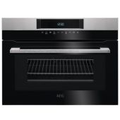 תנור בנוי משולב מיקרוגל AEG אאג דגם KMK761000M
