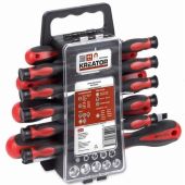 סט מברגים 44 חלקים מברגים בוקסות ובייטים KREATOR קריאטור דגם KRT400004