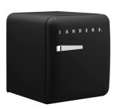 מקרר רטרו 46 ליטר LANDERS לנדרס דגם LA46BLACK