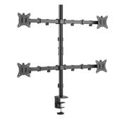 זרוע שולחנית ל4 מסכים AUDIO LINE אודיו ליין דגם LDT66-C048