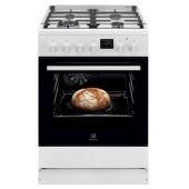תנור משולב כיריים ELECTROLUX אלקטרולוקס דגם LKK620200W