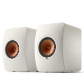 זוג רמקולים מדפיים מבית KEF כיף דגם LS50-W2-WHITE