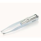 פינצטה מאירה מפלדת אל חלד SENSICA סנסיקה דגם LUMI-TWEEZERS