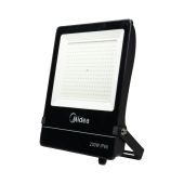 פנס הצפה 200W צבע שחור אור חם MIDEA מידאה דגם ML-FLF200W30-02B-WW-B