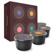 מארז 4 קפסולות למפיץ ריח לבית מבית MOODO מודו דגם MOD-CAP SET