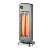 תנור LAVA CARBON אפור מטאלי MATRIX 900W מטריקס דגם MX-HT-LAVA-900W