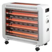 תנור חימום מעוצב ענק 4+2 לבן MATRIX MILANO מטריקס דגם MX-MILANO-2700I-WH