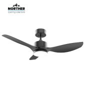 מאוורר תקרה קלאסיקו NORTHER CLASSICO נורתר דגם NTP-CLS42-BK-LED