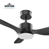 מאוורר תקרה 42" CLASSICO WIFI לפרגולה NORTHER נורתר דגם NTP-CLS42-BK-LED-WF