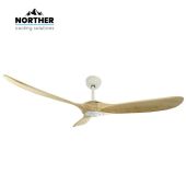 מאוורר תקרה ROSEWWOD רוזווד 60" NORTHER נורתר דגם NTP-RSW60-WHWD