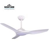 מאוורר תקרה SUPERIORE סופריור 46" NORTHER נורתר דגם NTP-SPR46-WH-LED
